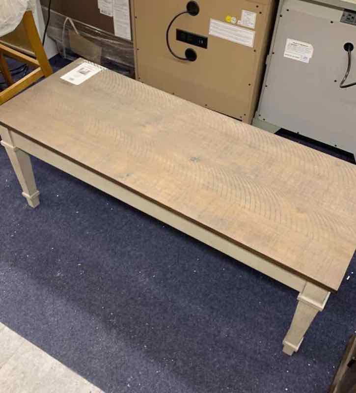 Solid wood coffee table
