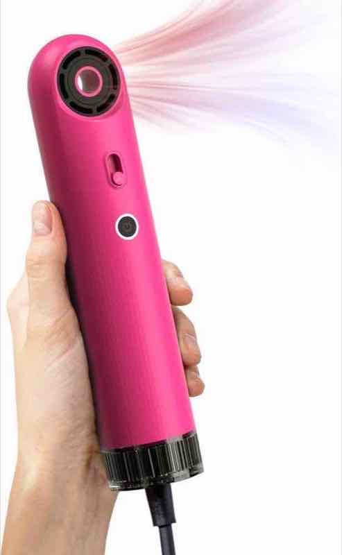 Pink high-speed handheld hair dryer